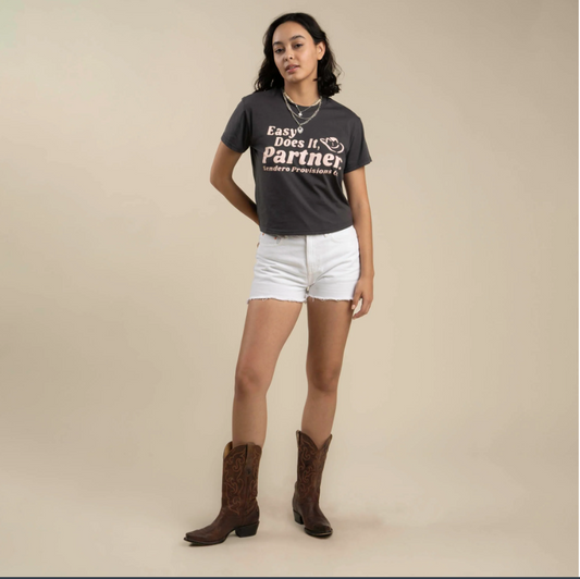 SENDERO Ysleta High-Rise Denim Short