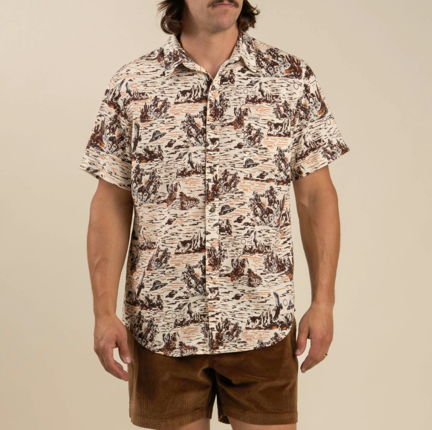 SENDERO City Slicker Button Up Short Sleeve Shirt