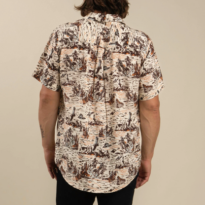 SENDERO City Slicker Button Up Short Sleeve Shirt