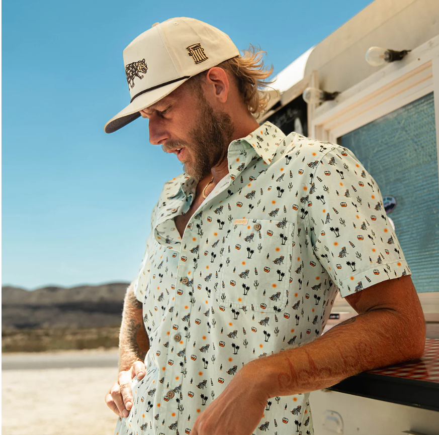 SENDERO City Slicker Button Up Short Sleeve Shirt