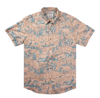SENDERO City Slicker Button Up Short Sleeve Shirt