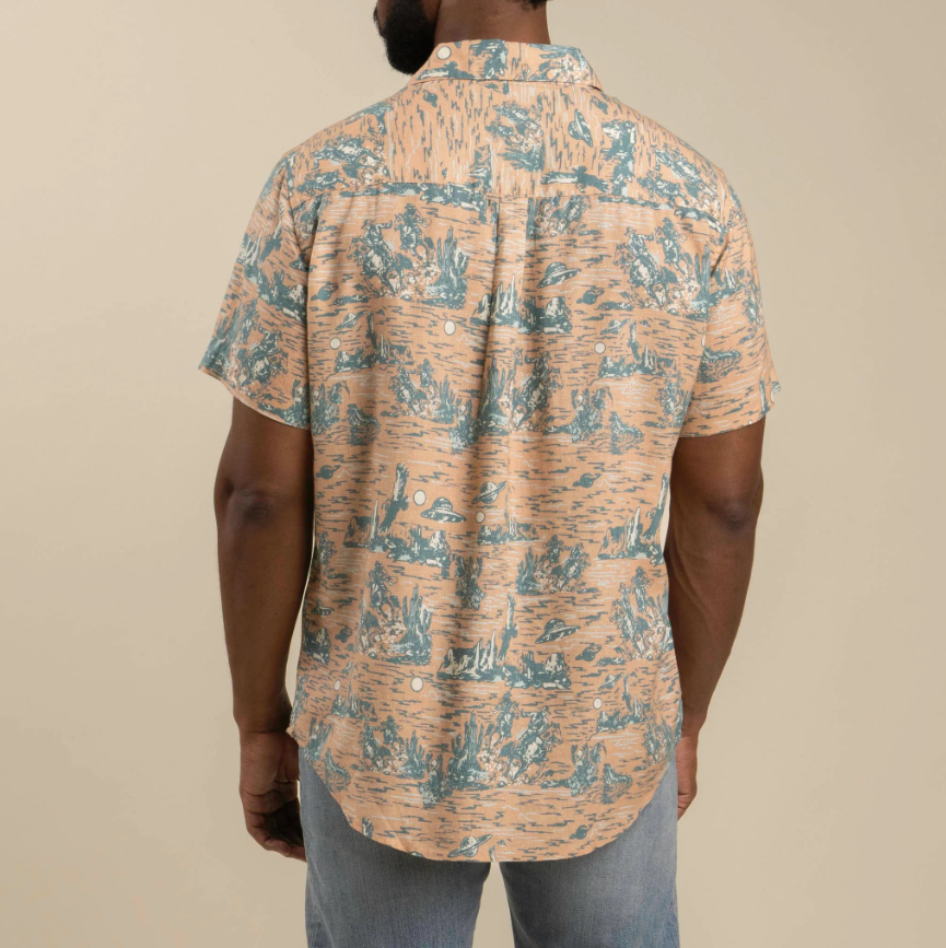 SENDERO City Slicker Button Up Short Sleeve Shirt