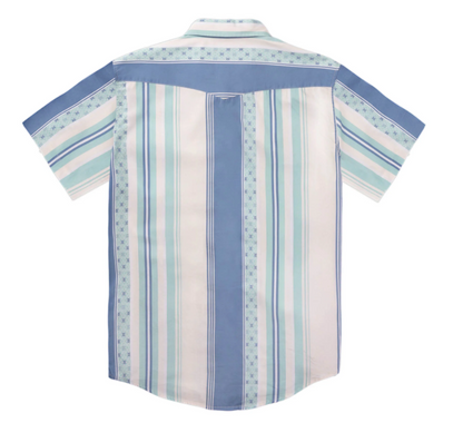 SENDERO Serape Pearl Snap Short Sleeve Shirt