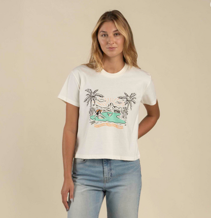 SENDERO Mirage Crop Tee
