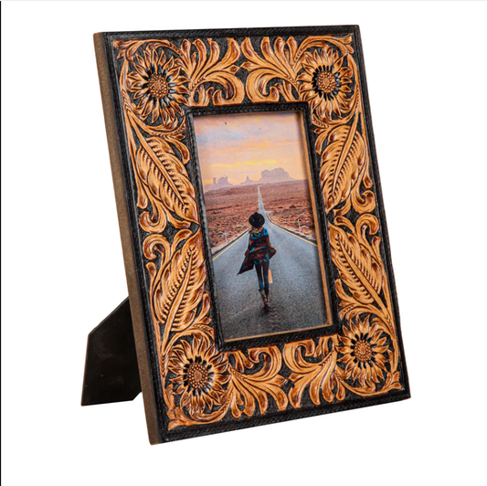 ABCO Wyburn Canyon Hand Tooled Photo Frame