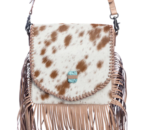 ABCO Corona Mia Leather Hairon Bag