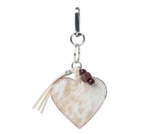 ABCO Pearls Hold My Heart Key Fob