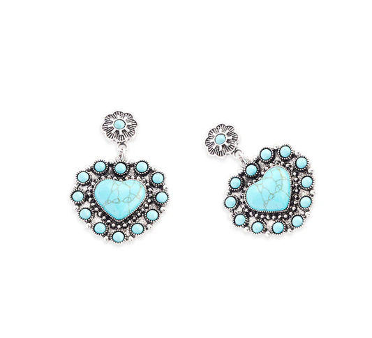 ABCO Placid Heart Earrings