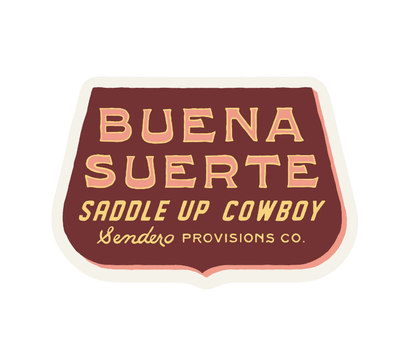 SENDERO Sticker