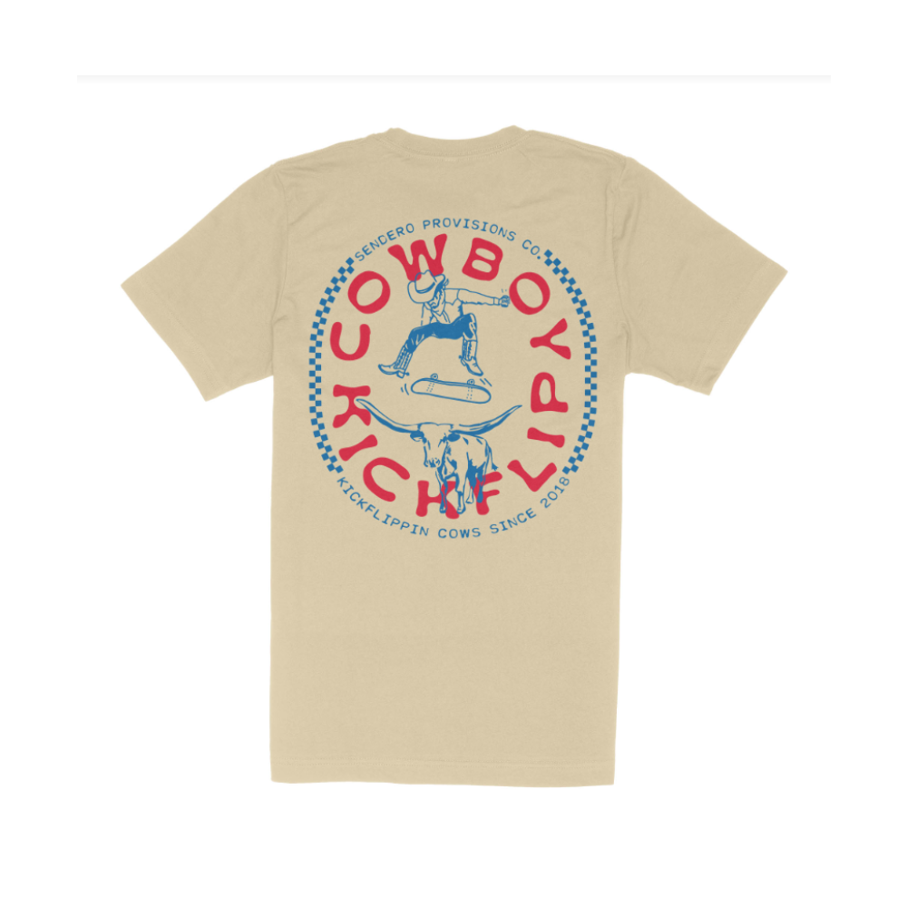 SENDERO Cowboy Kickflip T-Shirt
