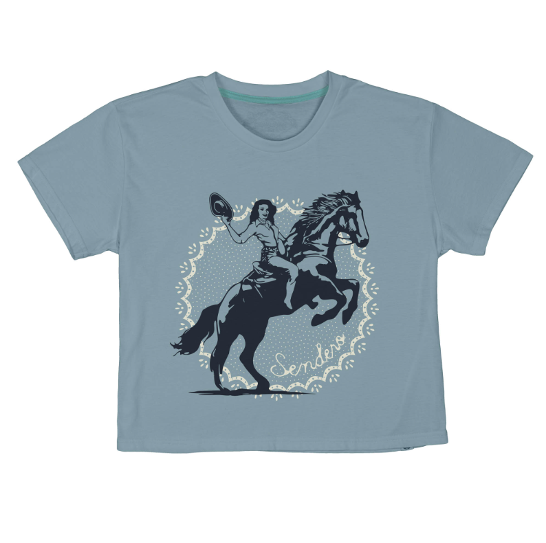 SENDERO Palomino Crop Tee