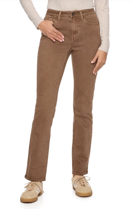 FLAG & ANTHEM Aldie High Rise Straight Western Version Pants