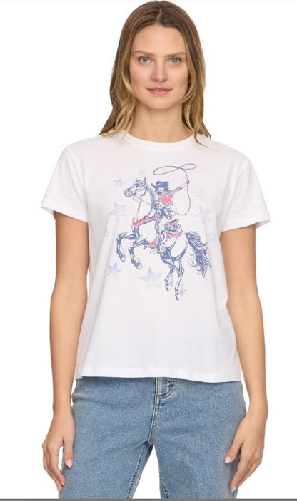 FLAG & ANTHEM Cowgirl SS Graphic Tee