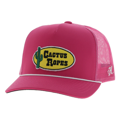 HOOEY Cactus Ropes 5 Panel Trucker Hat