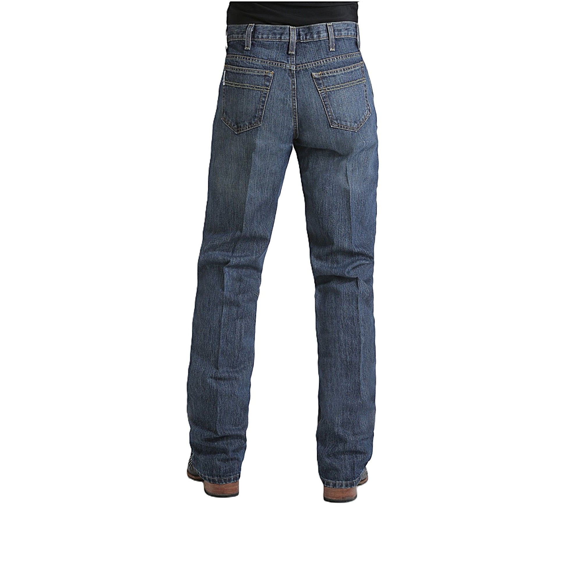 【HI FI FNK】(W) Steel Cinch Denim CINCH Relaxed Fit White Label Dark Stone Jeans – Alberta Boot