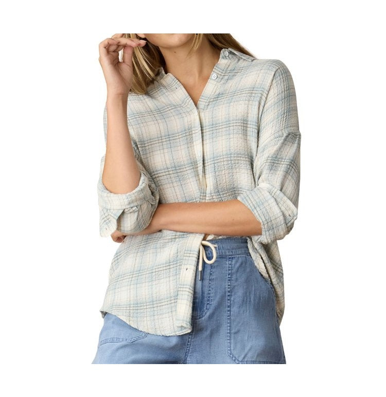 Flag & Anthem Leetonia Long Sleeve Boyfriend Shirt