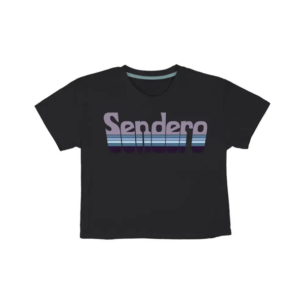 SENDERO Retro Logo Crop Tee