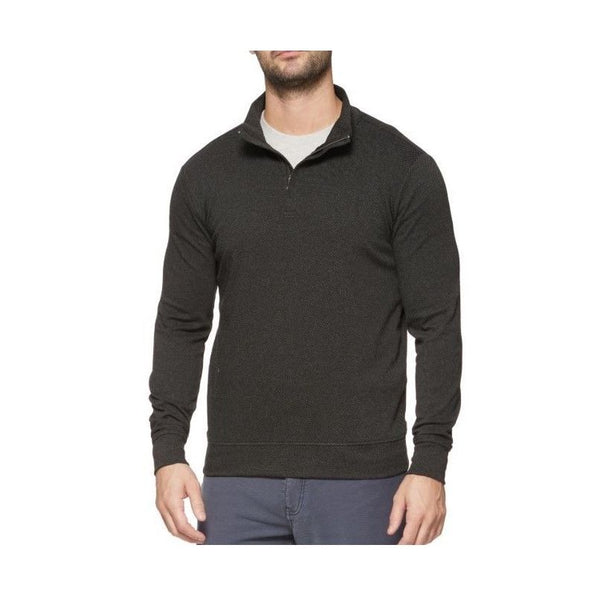 Flag & Anthem Hero Solid Twill 1/4 Zip Mock Neck Pullover