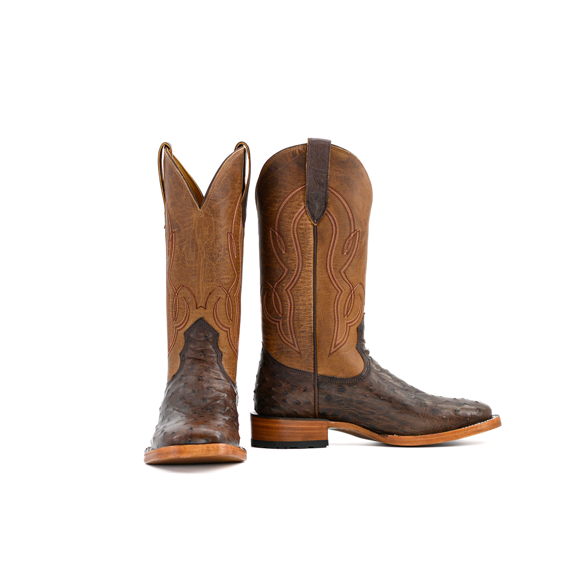 A pair of abco boots