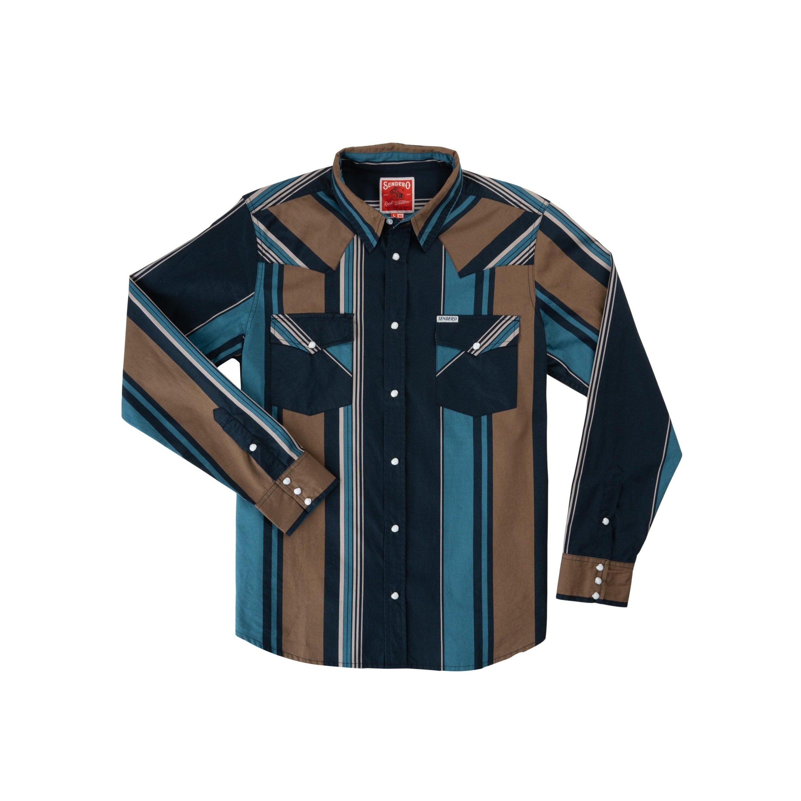 Sendero Serape Pearl Snap Print Shirt – Alberta Boot