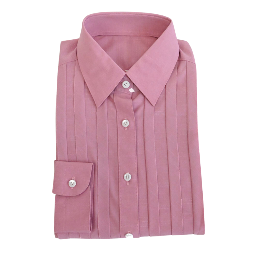 
                  
                    Pink Womens western pleated button front Shirt
                  
                