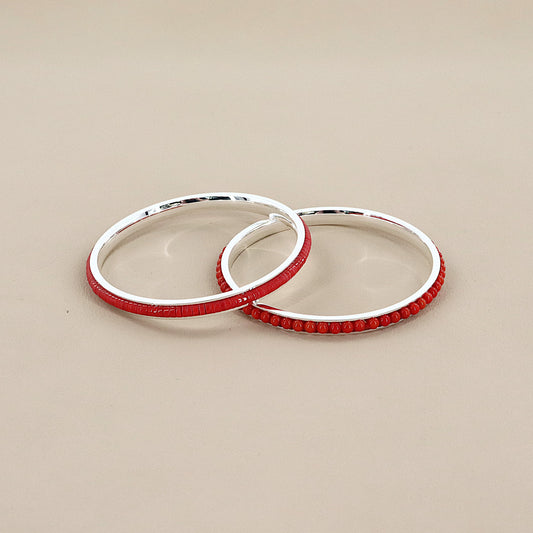 PAIGE WALLACE Coral Stainless Steel Bracelet