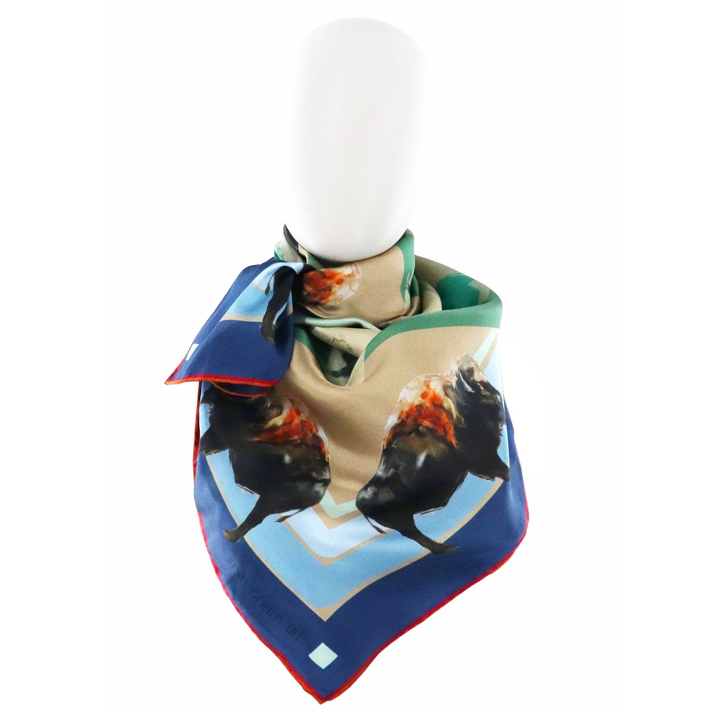 RENEE GOULD Buffalo Silk Scarf