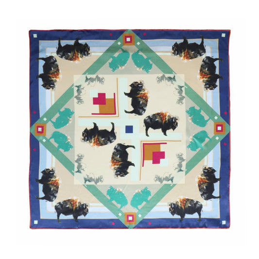 RENEE GOULD Buffalo Silk Scarf