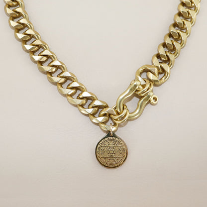 RACHEL NATHAN Shackle Classic All Knowing Necklace