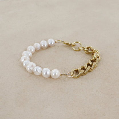RACHEL NATHAN Remix Pearl Bracelet