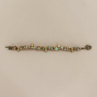 RACHEL NATHAN Remix Snakeskin Jasper Bracelet