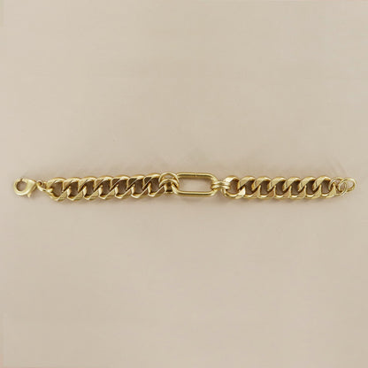 RACHEL NATHAN Race Track Bracelet