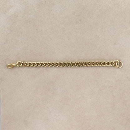 RACHEL NATHAN Thick Curb 2.3 Bracelet