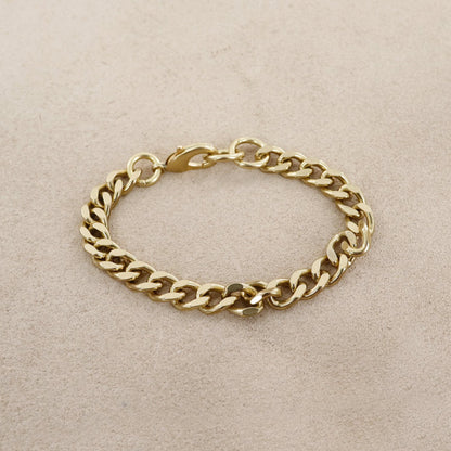 RACHEL NATHAN Thick Curb 2.3 Bracelet
