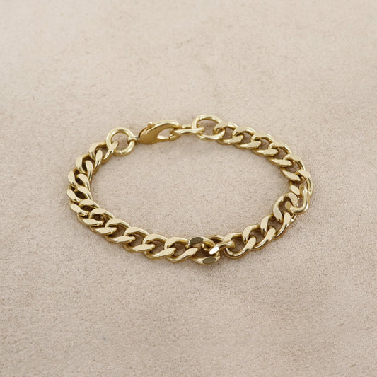 RACHEL NATHAN Thick Curb 2.3 Bracelet