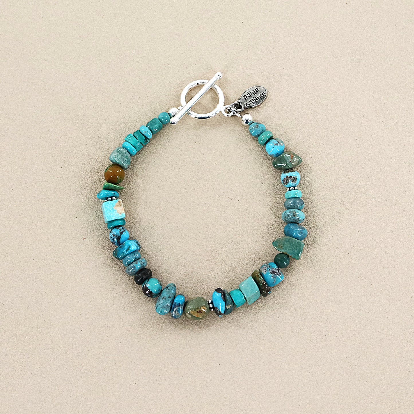 PAIGE WALLACE Turquoise Beads Bracelet