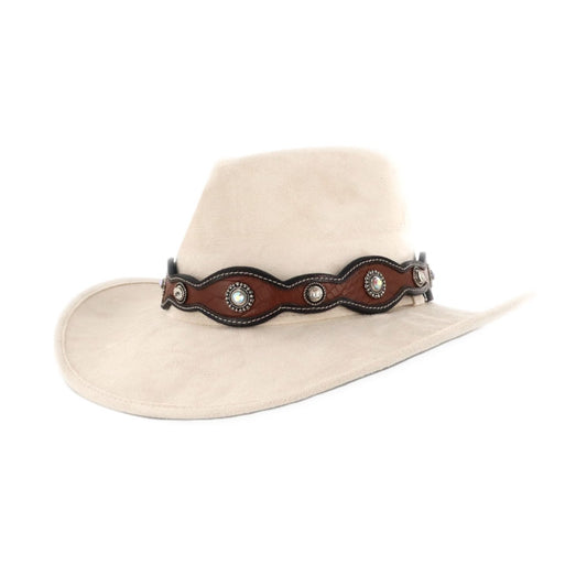 OKLAHOMA HATS Old Gold Hatband