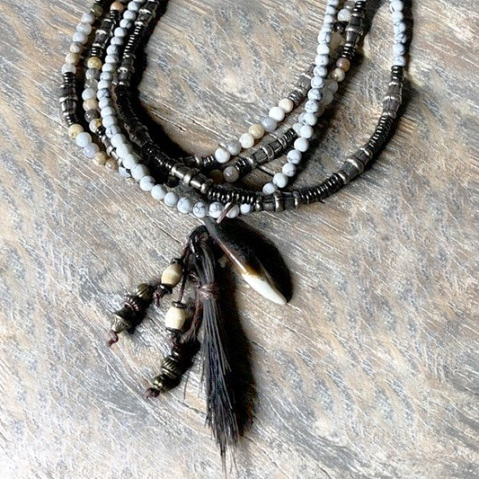 AMY KAPLAN 4 Strand Choker