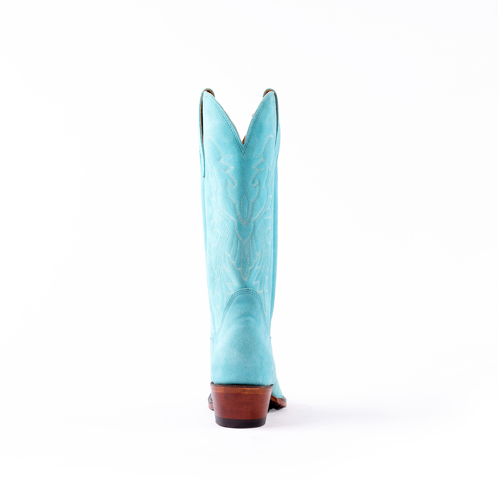 
                  
                    Light Blue suede boot
                  
                