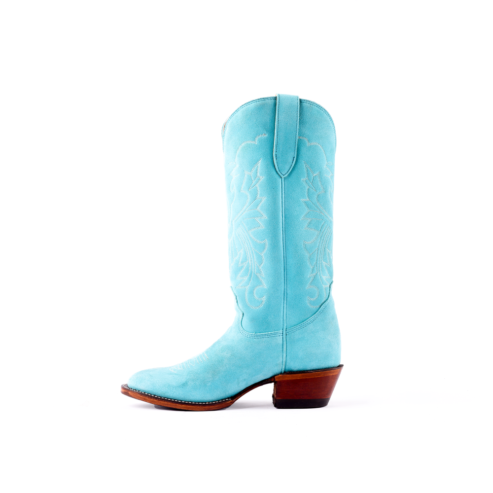 
                  
                    Light Blue suede Boot
                  
                