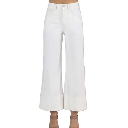 CEROS Super High Rise Wide Crop Jean