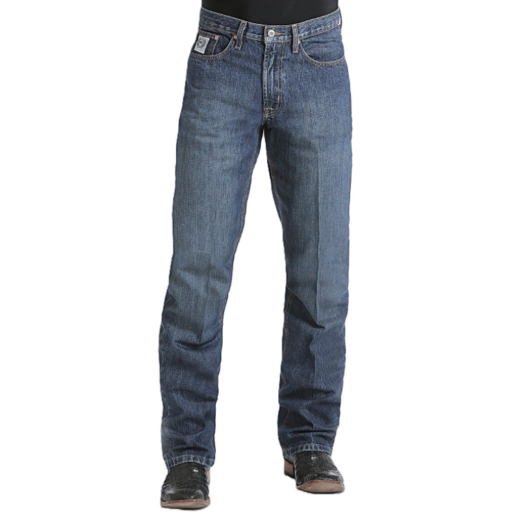 CINCH Relaxed Fit White Label Dark Stone Jeans
