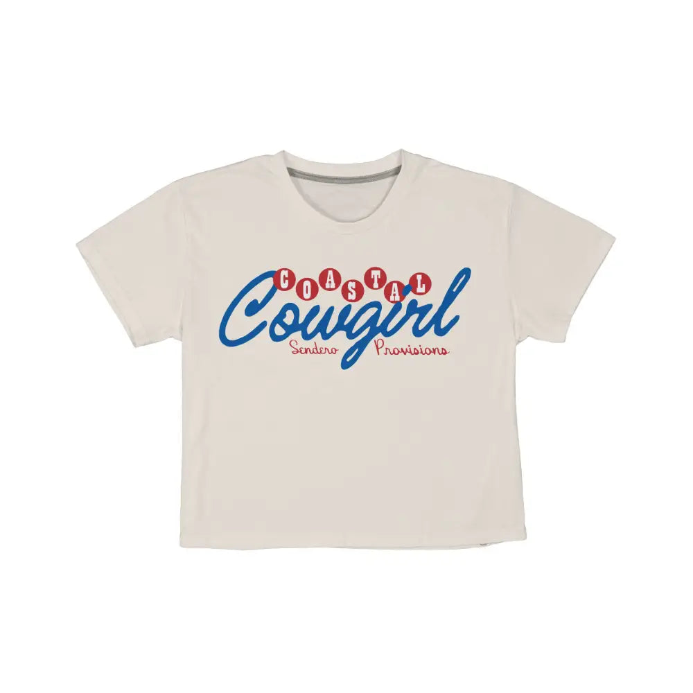 SENDERO Coastal Cowgirl Crop Tee