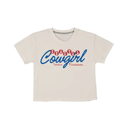 SENDERO Coastal Cowgirl Crop Tee