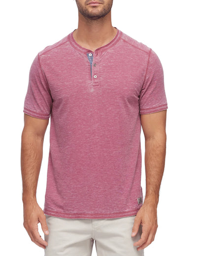 Flag & Anthem Short Sleeve Henley