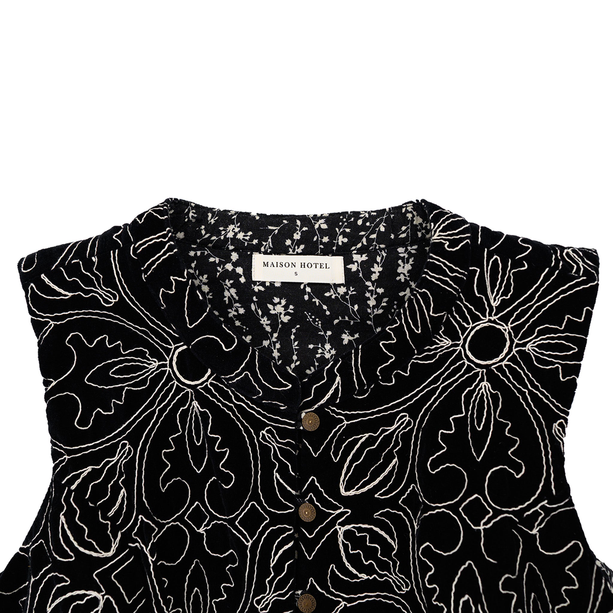 トップス MAISON HOTEL MERCELIN VEST MAISON HOTEL Night Lilly Vest – Alberta Boot