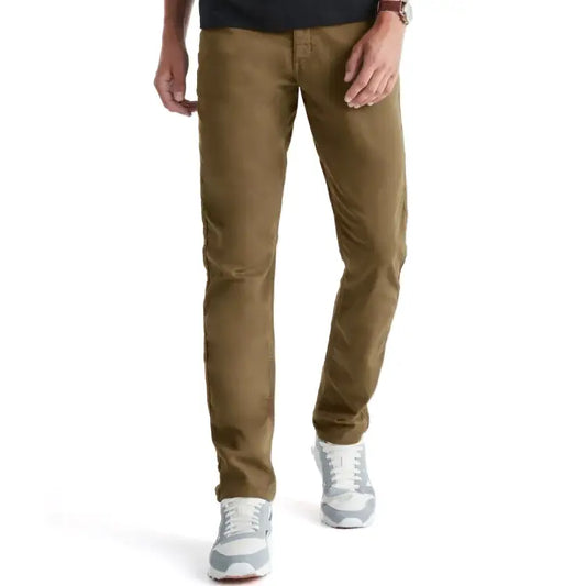 DUER NO SWEAT PANT TAPER TOBACCO