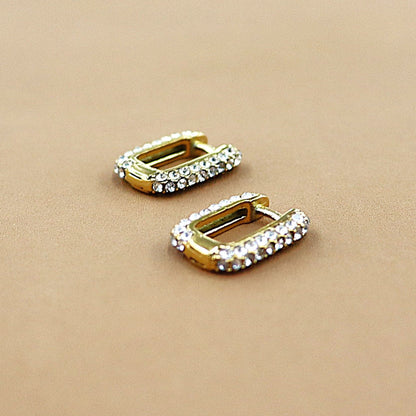 ABCO Luxe Small Squared Hoop Earrings