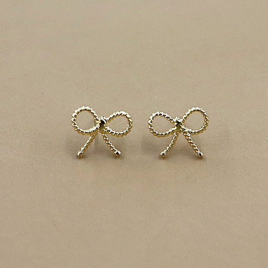 ABCO Luxe Rope Bow Earrings