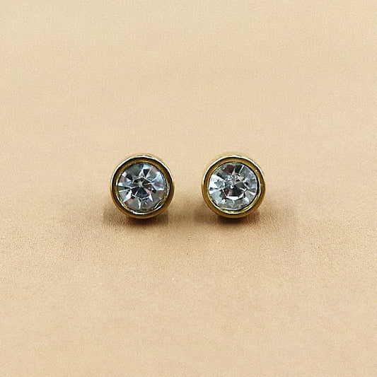 ABCO Rhinestone Large Stud Earring